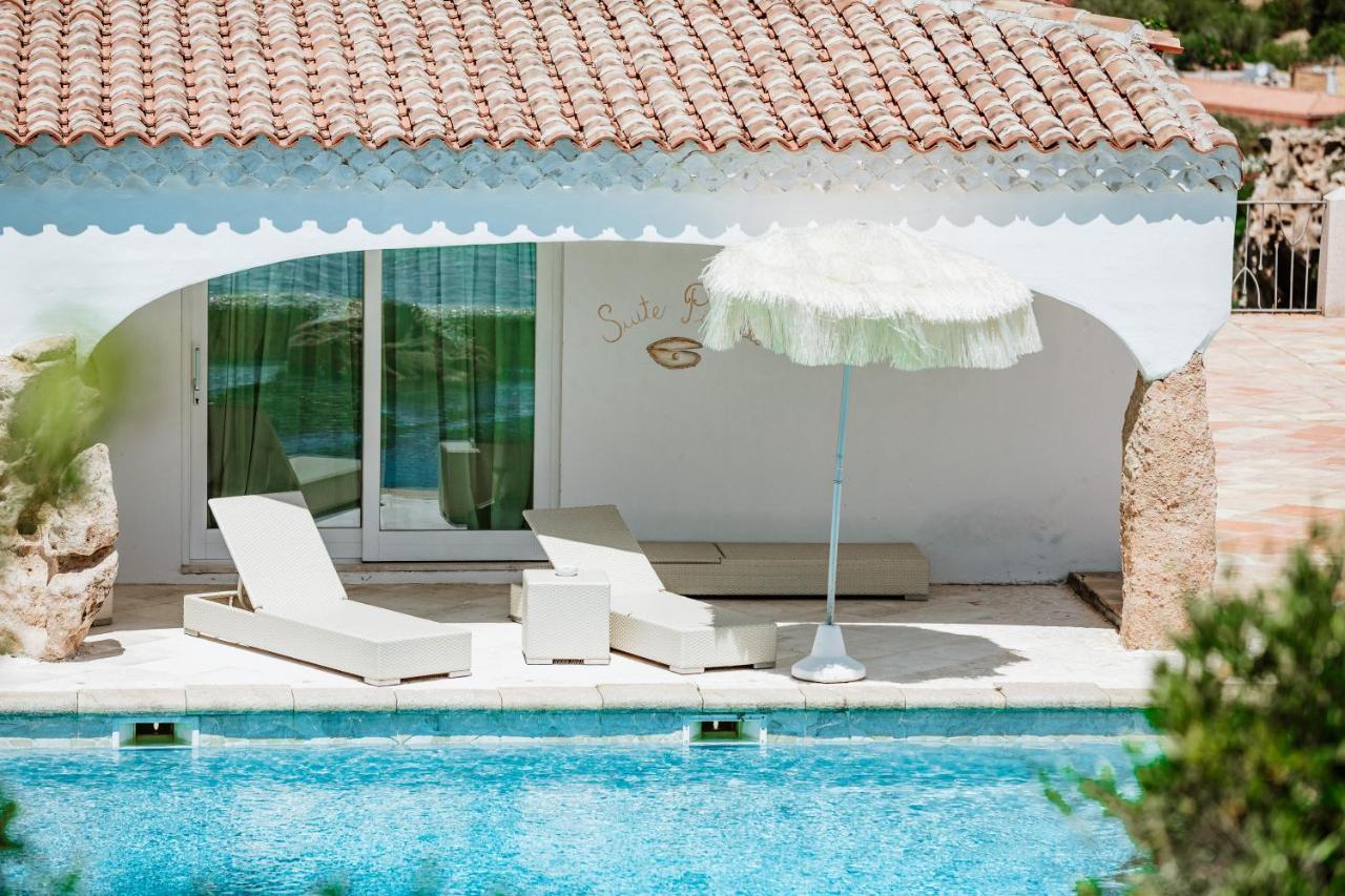 Hotel Pulicinu Baja Sardinia Kültér fotó