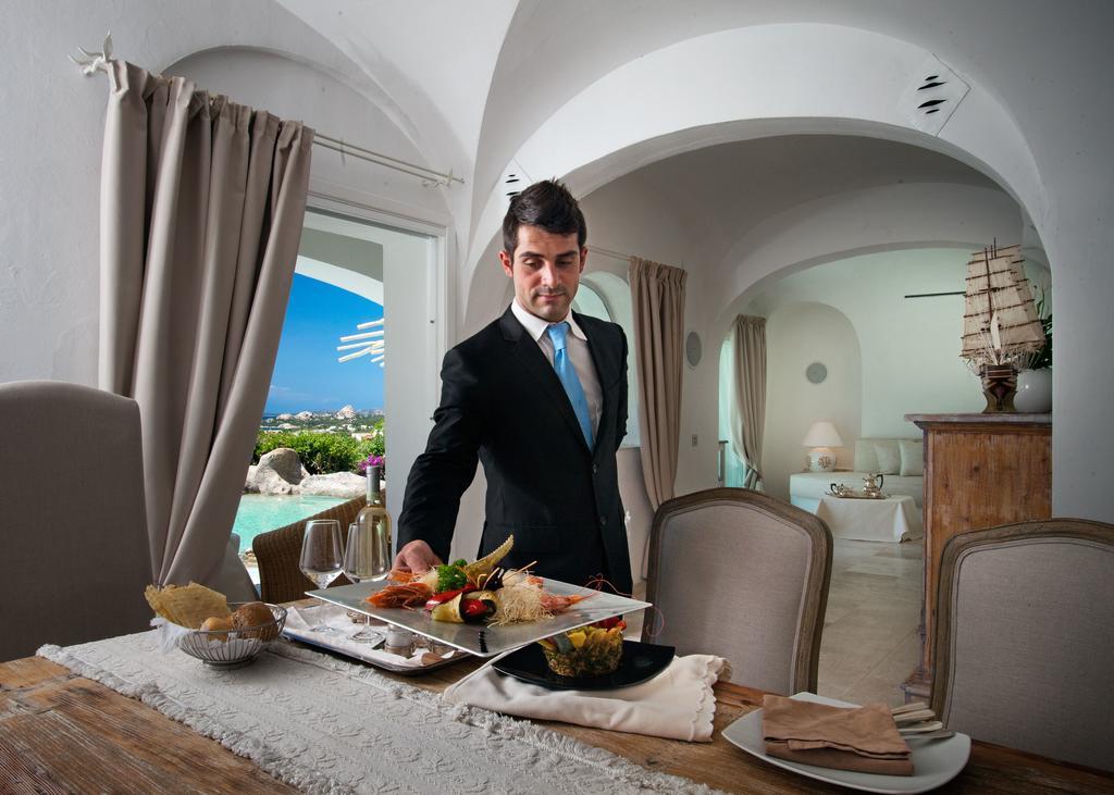 Hotel Pulicinu Baja Sardinia Kültér fotó