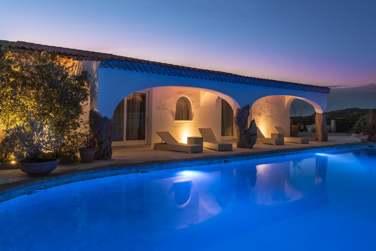 Hotel Pulicinu Baja Sardinia Kültér fotó